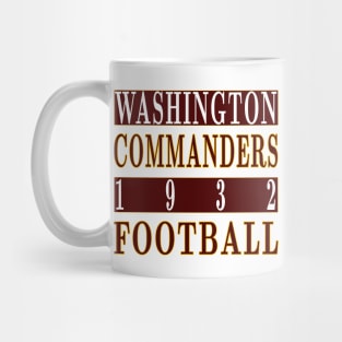 Washington Commanders Football Classic Mug